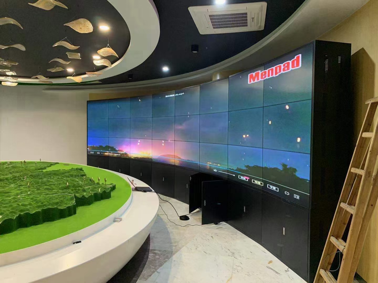安达拼接屏安装案例展示